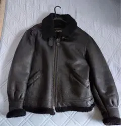 B3 ムートンジャケット　羊革　vintage