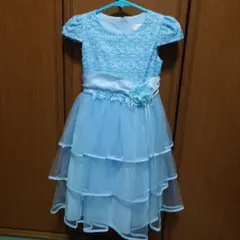 キッズ フォーマルドレス ライトブルーのサムネイル