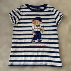 ラルフローレン　ポロベア ストライプ Tシャツ 120cm