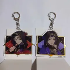 ツイステッドワンダーランド　ジェイド　トレイ　アクリルキーホルダー