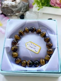 タイガーアイ ブレスレット フリーサイズ