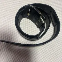ブラック合成皮革ベルト