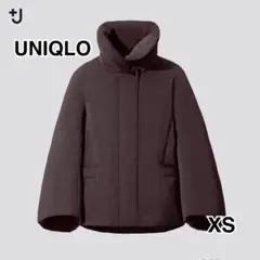 UNIQLO ユニクロ　+J ハイブリッドダウンジャケット XS ワイン