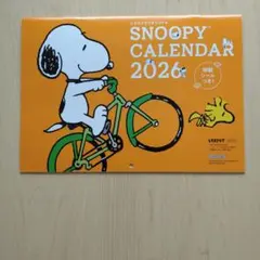 SNOOPY カレンダー 2026 壁掛け