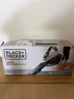 新品BLACK+ DECKERリチウムスティッククリーナーDVA315JFのサムネイル