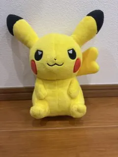 おっきいふわふわぬいぐるみ タグ付き ピカチュウ 新品 - メルカリ