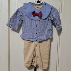 ロンパース　長袖　プティマイン　petitmain　50～70cm