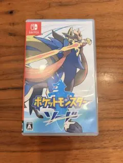 【動作確認済】ポケットモンスター ソード Switch ソフト ケースあり