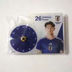 塩貝健人 サッカー日本代表 モバガチャ アクリル時計