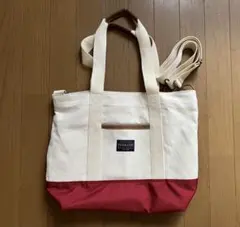Pendleton トートバッグ アイボリー/レッドのサムネイル