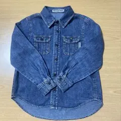 長袖デニムシャツ 120cm