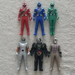 魔進戦隊キラメイジャー ミニソフビ 6体セット　11センチ