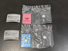 サンリオキャラクターズ　プロフィール帳　豆ガシャ本　ウサハナ　マロンクリーム