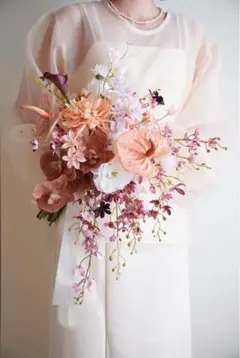 ブーケ ブートニア アーティシャルフラワー