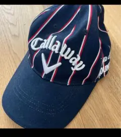 専用　Callaway ネイビー ストライプ キャップ