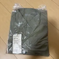 洗いざらしブロード 長袖シャツ カーキ Mサイズのサムネイル