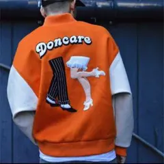 afgk doncareスタジャン　オレンジ　ドンケア