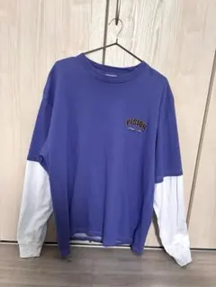 VISION STREET WEAR フェイクレイヤードロンT Lサイズのサムネイル