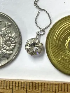 1.023ct 天然ダイヤモンド　ネックレス　Pt 中宝DIAダブルソーティング