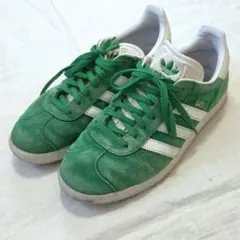 adidas アディダス ガゼル スニーカー グリーン 緑 25.5cm