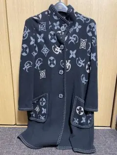 リ*ー様 【未使用‼︎】伊太利屋 イタリヤ 刺繍 コートLL 6.6万　ロングシ リ*ー様 【未使用‼︎】伊太利屋 イタリヤ 刺繍 コートLL 6.6万