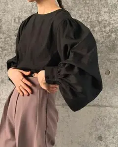 【SELECT MOCA by son】セレクトモカ ボリュームスリーブブラウス