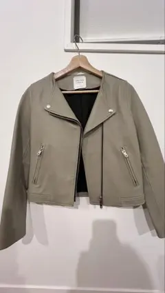 UNITED TOKYO ベージュ ラムセミダブルライダース