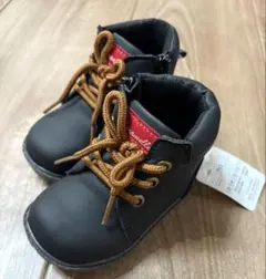 新品★黒　ブーツ　靴　13㎝