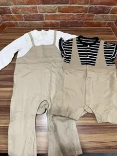 GU ロンパース ベビー 2点セット 70・80サイズ