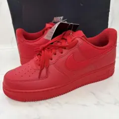 ナイキ エアフォース1 ロー トリプル レッド 赤 オールレッド