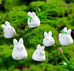 ジブリ トトロ風フィギュア6個セット