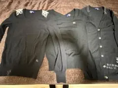 BURBERRY BLUE LABEL ブラック セーター 3点セット　38