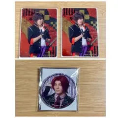 ミュージカル刀剣乱舞　十周年祝賀祭　カード&缶バッジ 3点セット