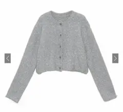 GRL ラメシャギーニットショート丈カーディガン[an1634]