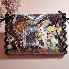 蛇腹ファイル ハンドメイド おすそ分け 軟質ケース コラージュ素材