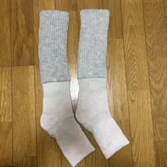 レッグウォーマー グレー