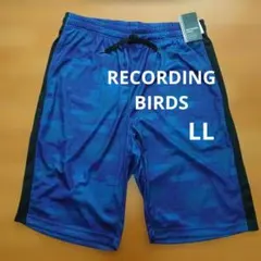 RECORDING BIRDS ハーフパンツ ブルー系 新品のサムネイル