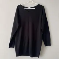 GU Vネックニット