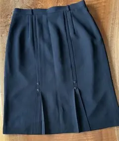 フォーマル　セレモニー　スーツ　ブラックスカート　日本製　大きいサイズ