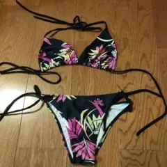 フラワープリント セパレート水着