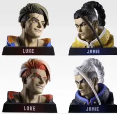 ストリートファイター6 一番くじ D賞 ヘッドフィギュア 全4種 コンプリート