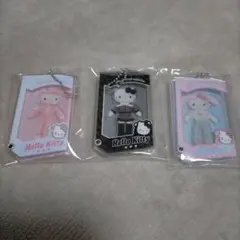 サンリオ　クローゼットコレクション　カスタムアクリルチャーム キティ 3個