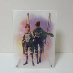 進撃の巨人 一番くじ E賞 アクリルボード リヴァイ ハンジ 地ならし