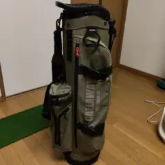 CALLAWAY レイドバックスタンドキャディバッグ カーキ色 カバー付き
