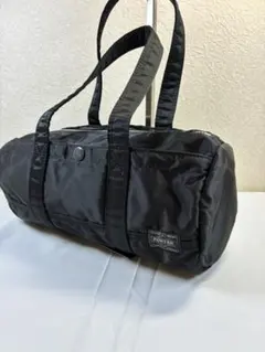 [未使用級] PORTER　タンカー　ドラムバッグ　ミニボストン　S
