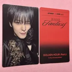 ATEEZ ユノ our bakery カフェ オフライン 限定 トレカ