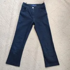 バーバリーブルーレーベル デニムパンツ 内側ノバチェック ストレッチ 38 M