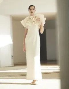 CELFORD セルフォード × HANAE MORI ラッフルフリルドレス