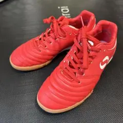 Sondico フットサルシューズ レッド 22.5