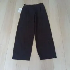 美品 evameva コットンワイドパンツ